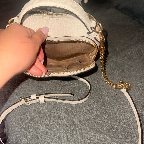 COACH Beige Signature Heart Mini Crossbody - Picture 3 of 5